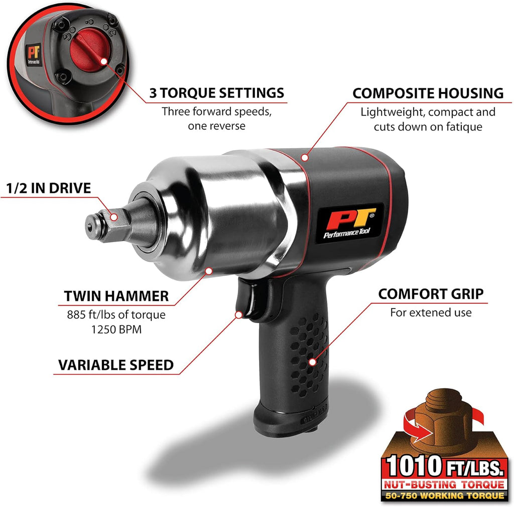 3/4-Inch Drive Heavy Duty Impact Wrench J666305