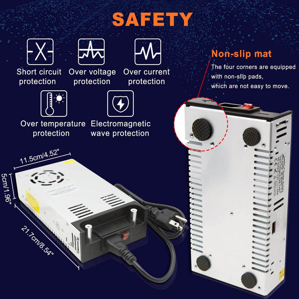 600W Universal DC 12V 50A Adjustable Switching Power Supply A247519