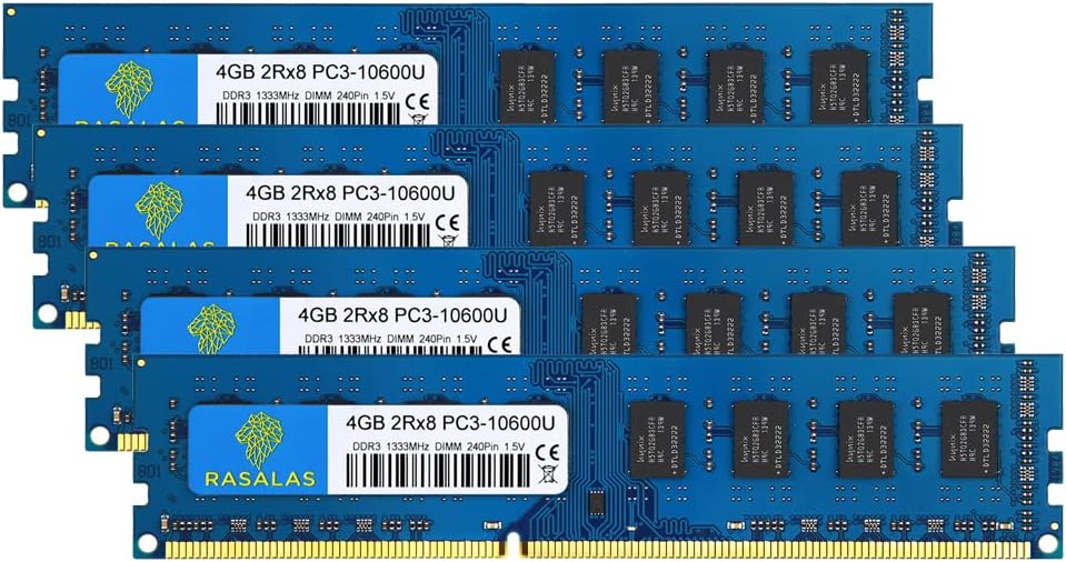 16GB Kit (2x8GB) DDR3 1333MHz SODIMM PC3-10600 CL9 204-Pin Non-ECC Unbuffered RAM O569439