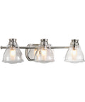 Polished Chrome 3 Light Bath Vanity P502