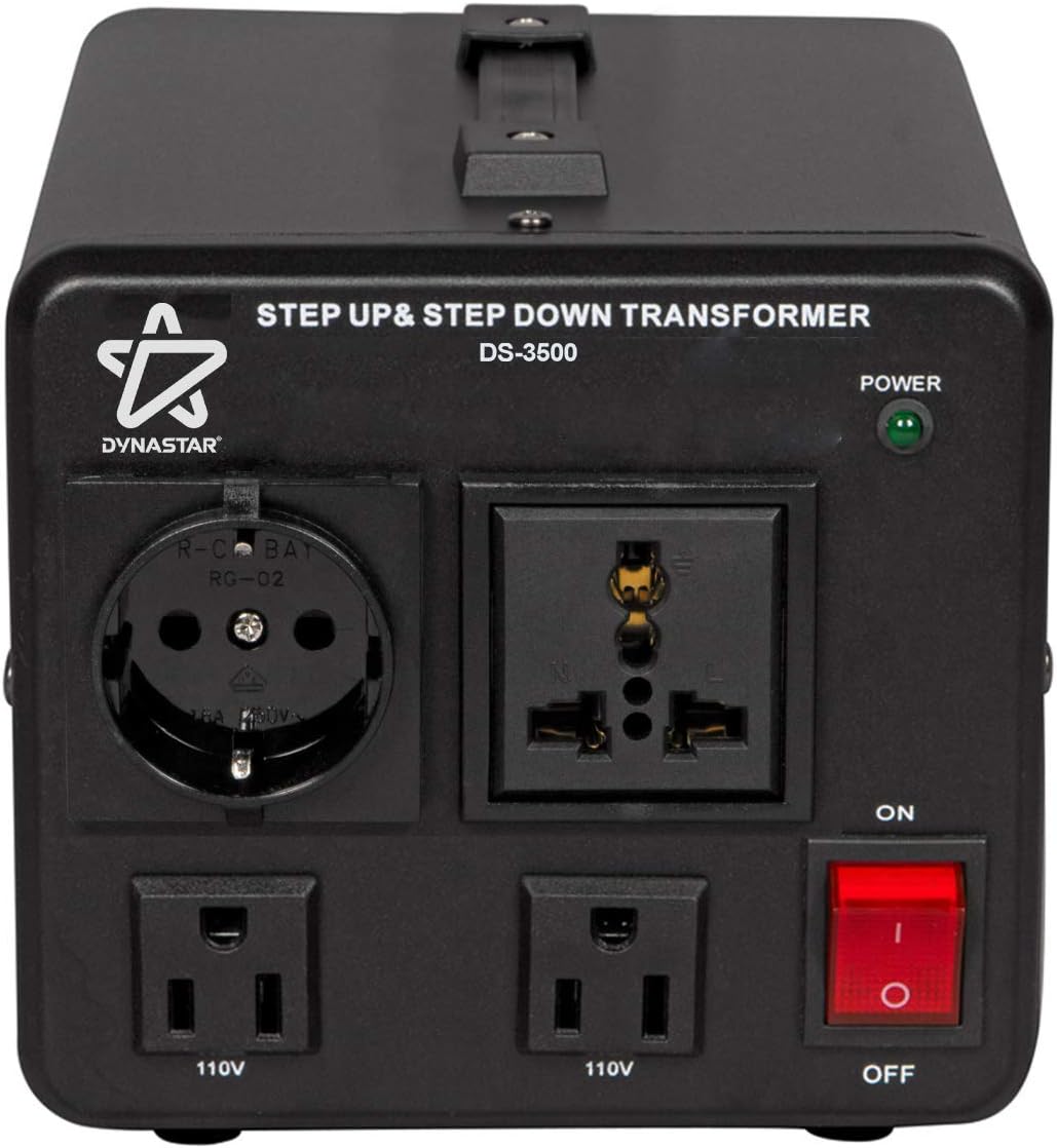 Voltage Converter and Transformer, 110-220 to 220-240 Volts, 3500 Watts E926