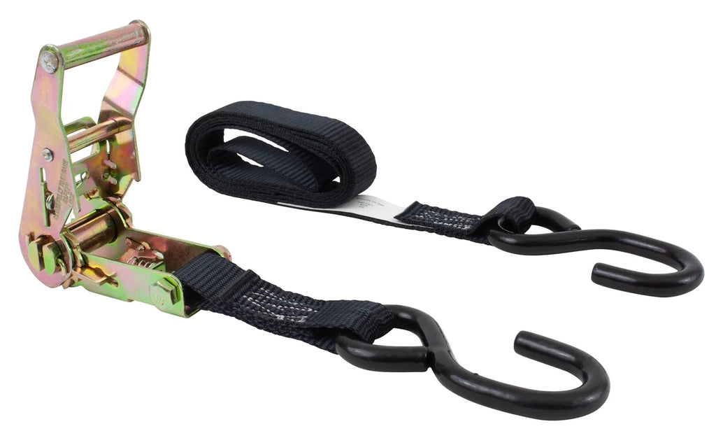 14 Pc Motorcycle Kit with E-Track Wheel Chock, Handle Bar Straps, D Ring, Ratchet Straps W8251