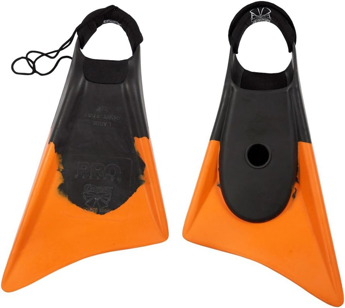 Black/Orange Swimfins B8413
