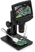USB Digital Microscope 260X Magnification with 5'' 1080P LCD Display K3966