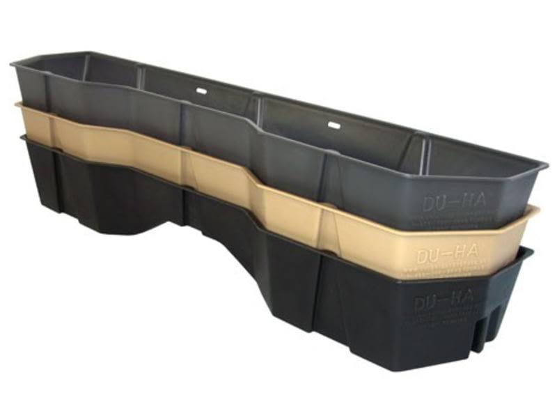 Under Seat Storage Case Black E668