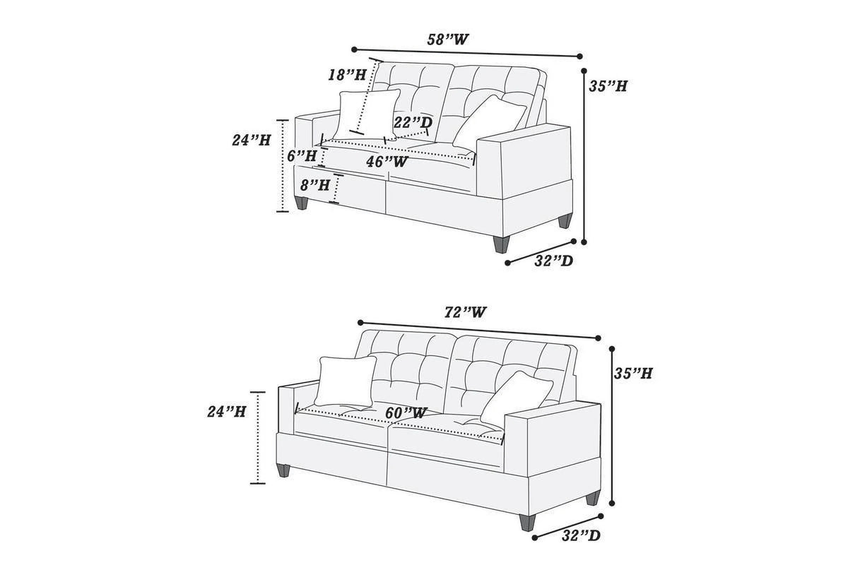 Modern Sofa Set J95269