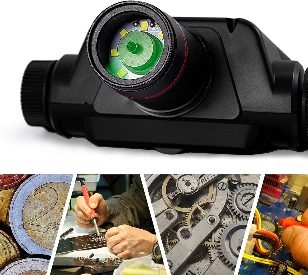 USB Digital Microscope 260X Magnification with 5'' 1080P LCD Display K3966