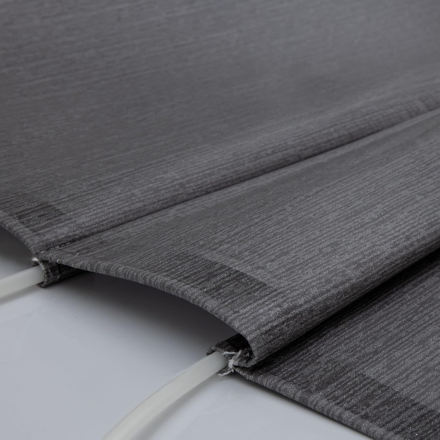 Gray Heat Sealed RV Awning Fabric Replacement 22 Foot Y609