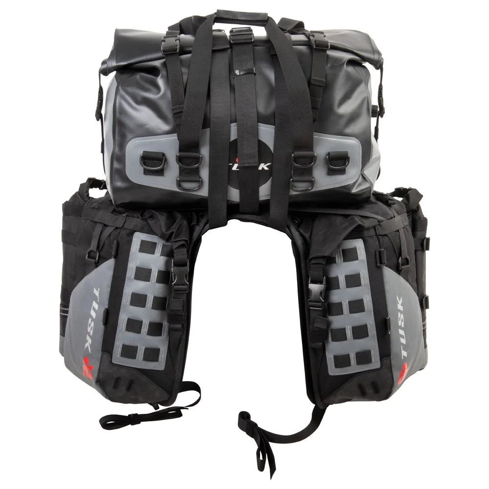 Rackless Luggage System with Medium Dry Duffel and Large Bottle Holders B64485