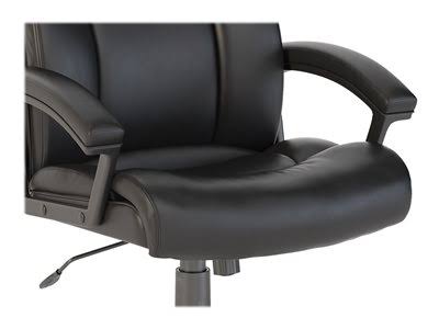 Black Bonded Leather Ergonomic Executive Chair V36657