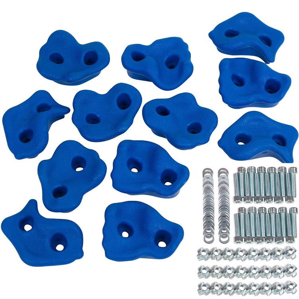 Large Textured Rock Holds (Blue) L67809