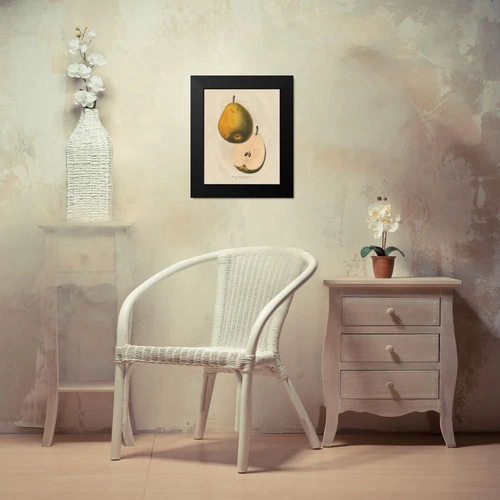 Black Modern Framed Museum Art Print N7832