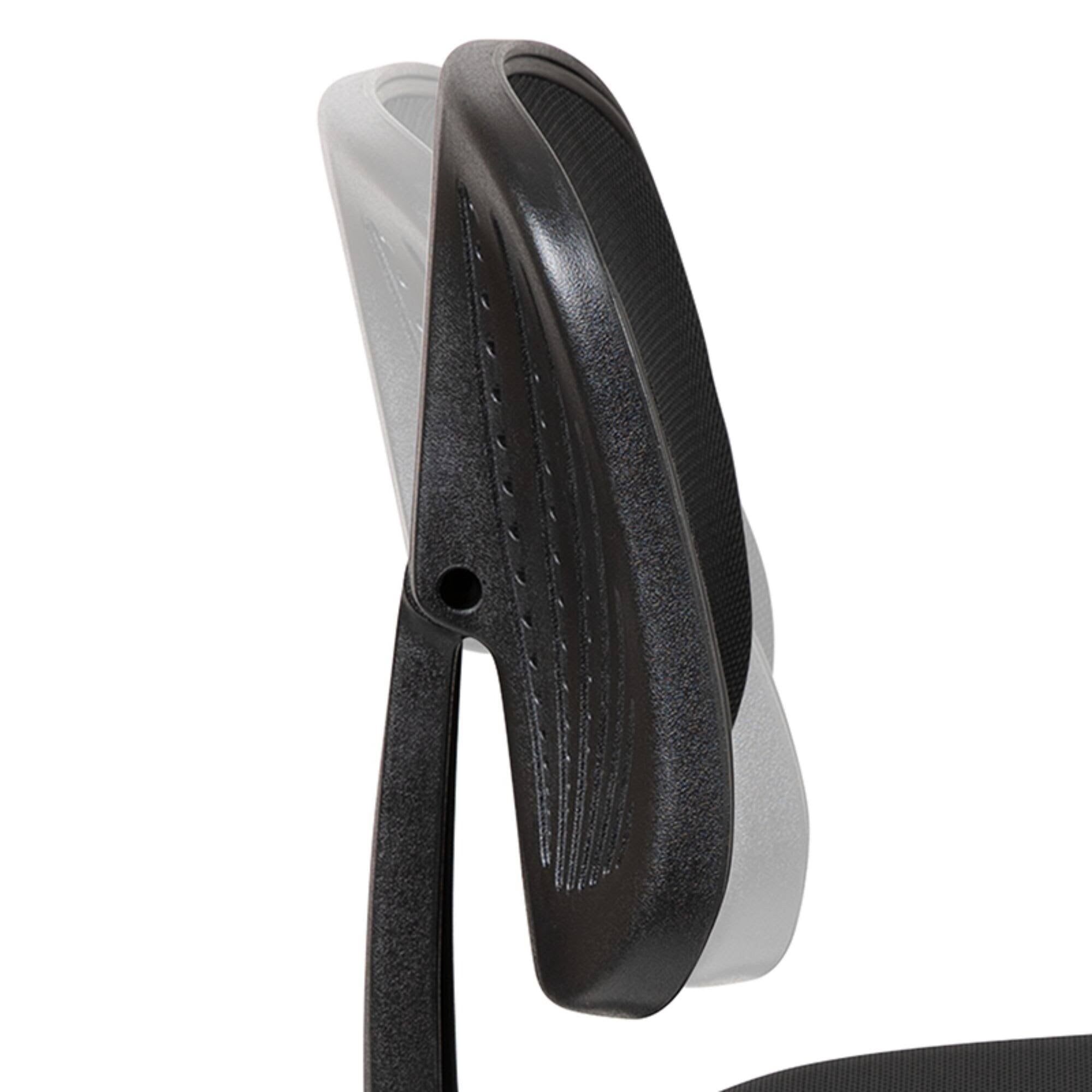 Black Mid-Back Mesh Swivel Task Office Chair X58127