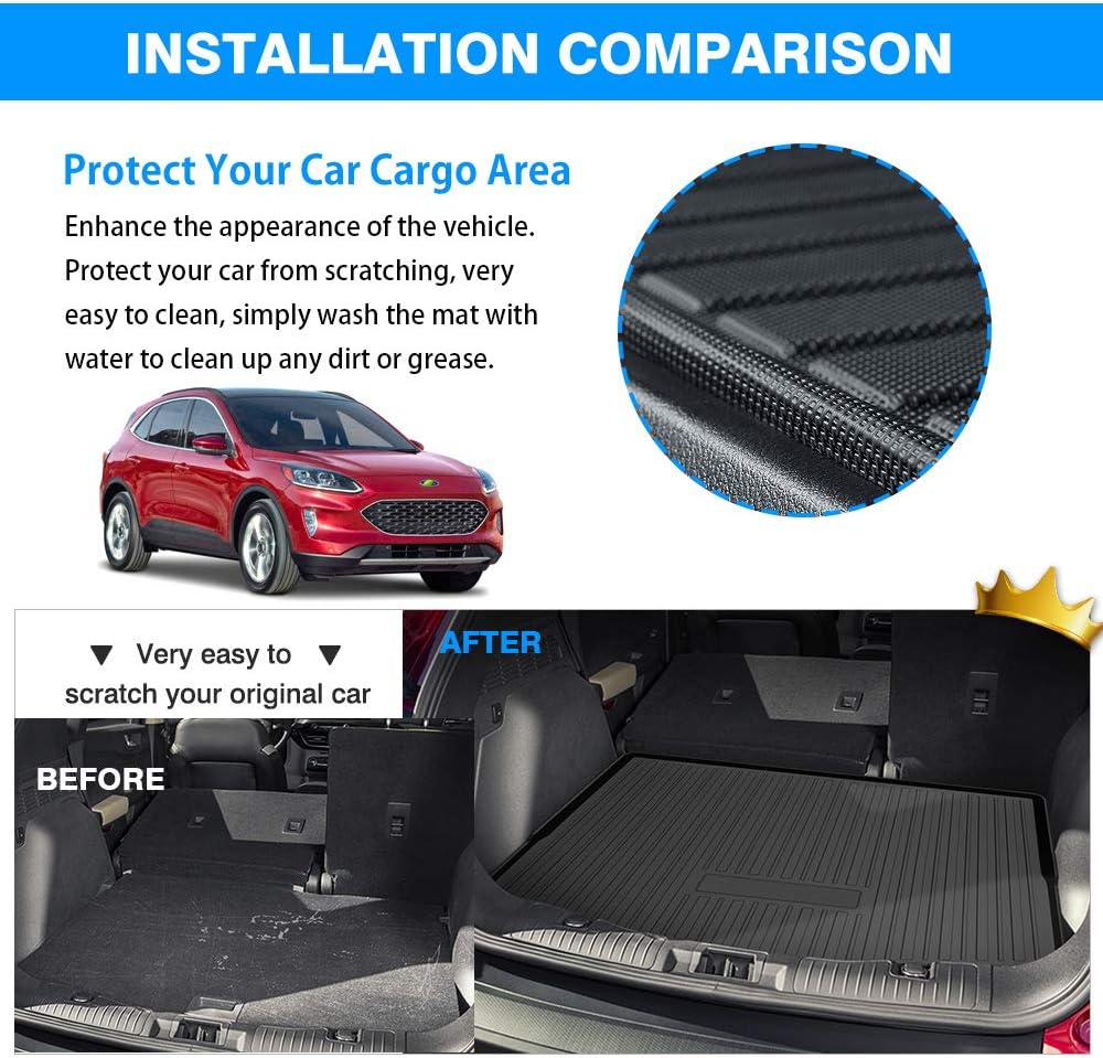 Black TPO Cargo Liner Pack of 2 Y91621