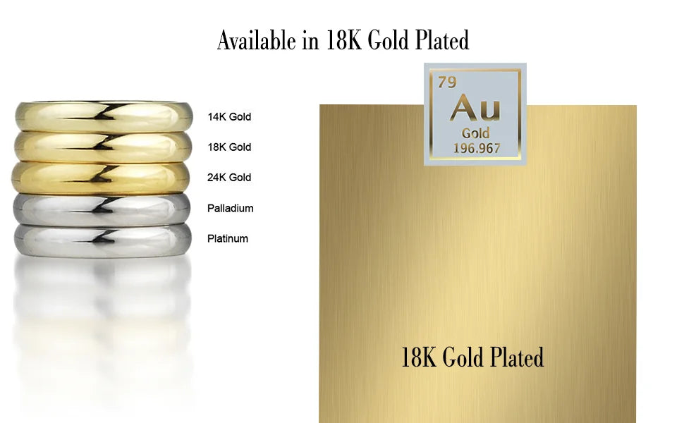 18K Gold Plated Necklace Z2899