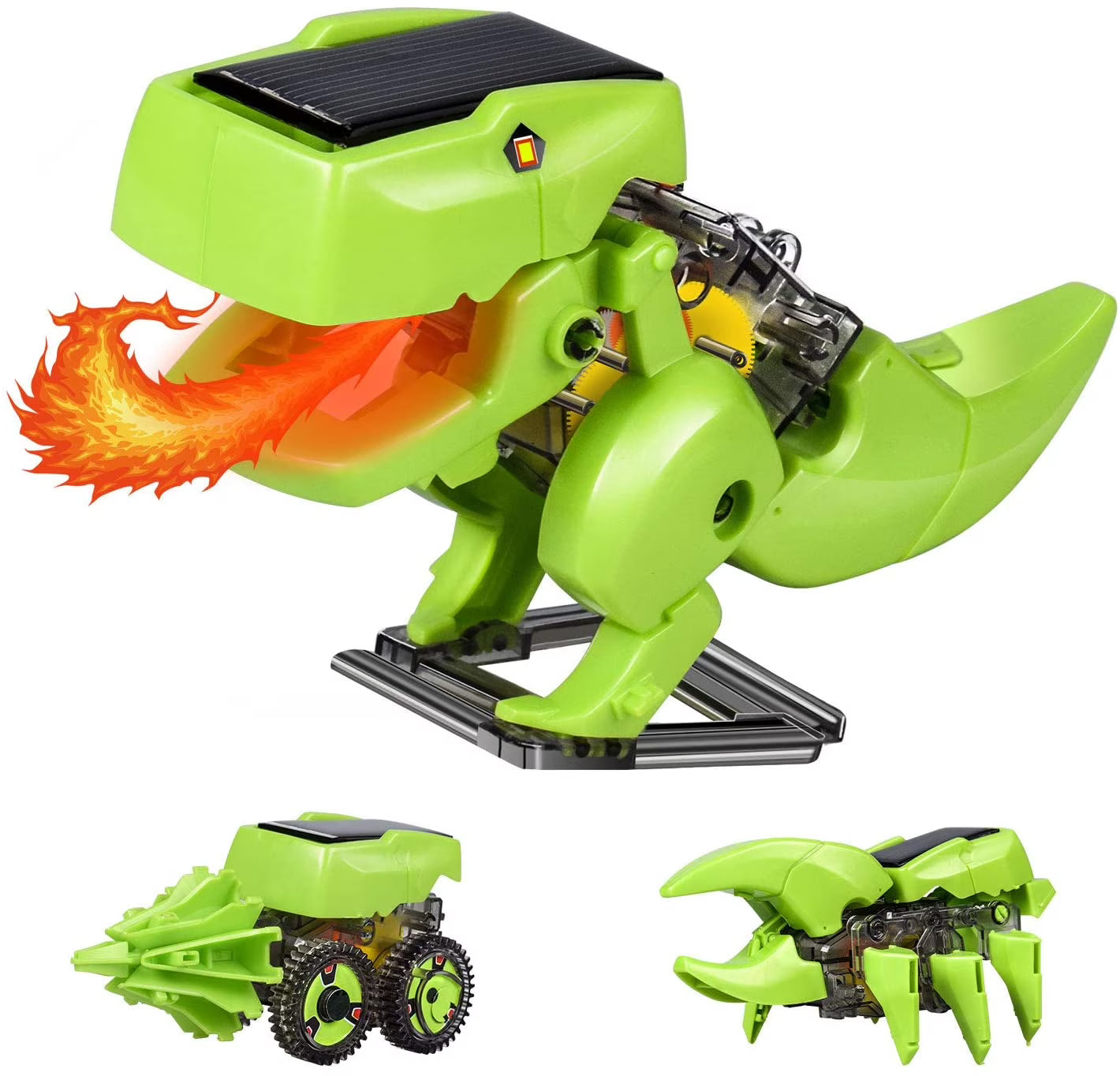 STEM Robot Building Science Kit 3 in 1 Solar Dinosaur Robot E496