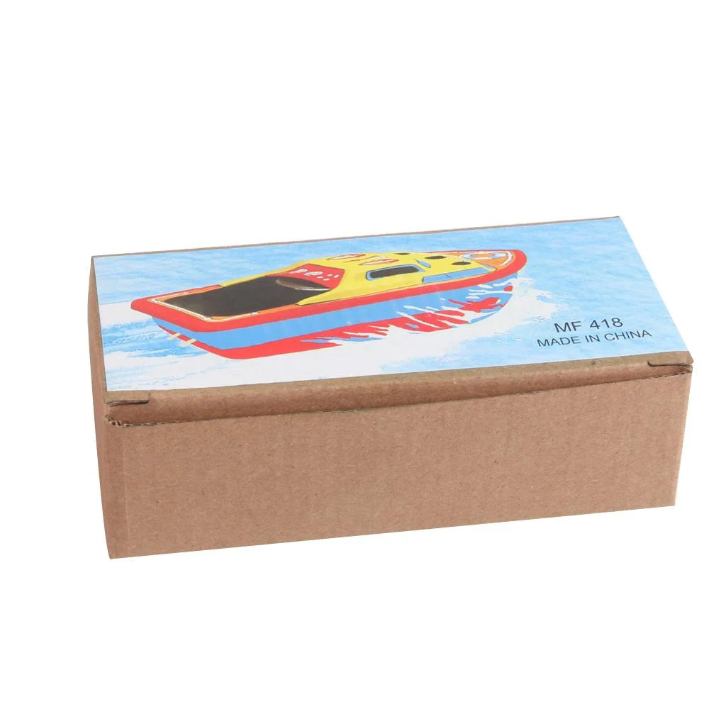 Vintage Tin Toy Boat X142534