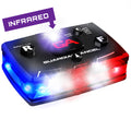 Infrared Hybrid Red/Blue Wearable Safety Light A868