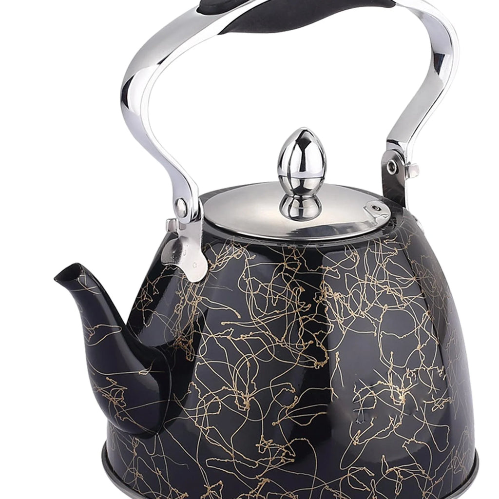 Black Gold 1L Tea Kettle with Anti Scald Handle D69023
