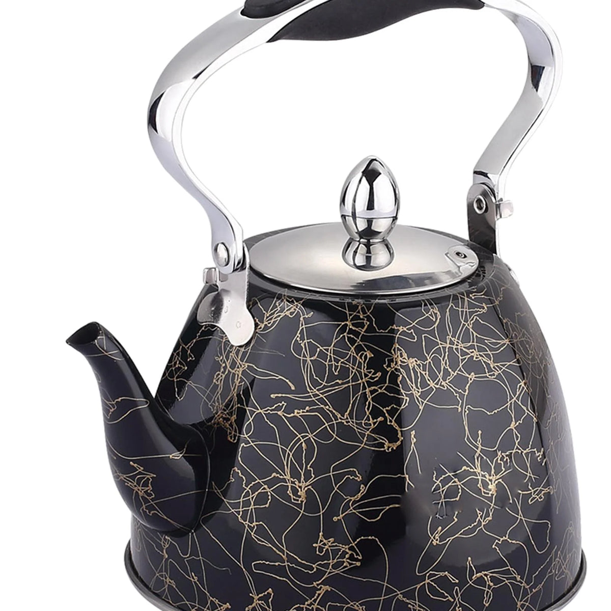 Black Gold 1L Tea Kettle with Anti Scald Handle D69023