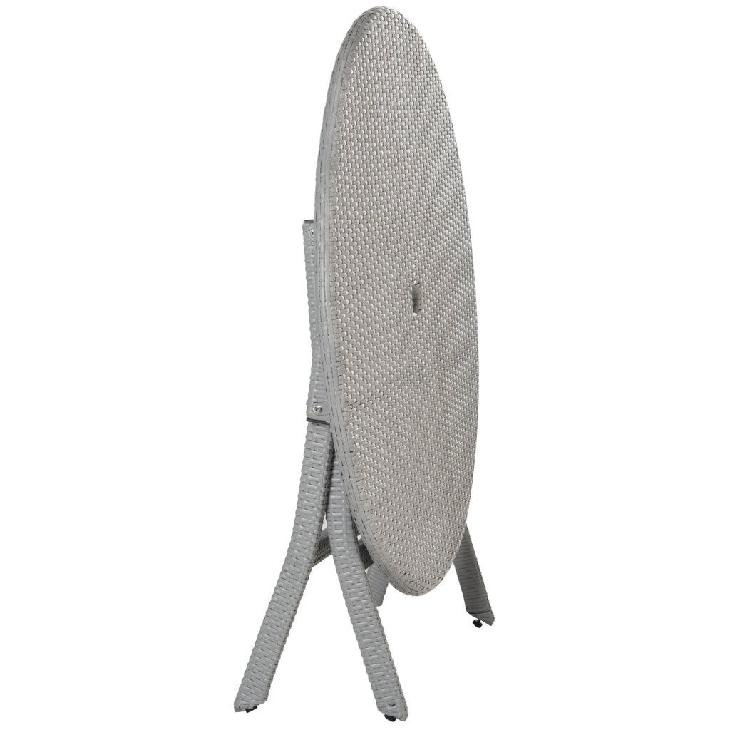 Round Folding Table - Grey H582539