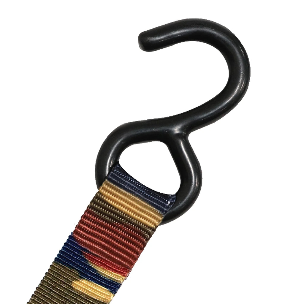 4 Pc. 1" x 8' x 1,000 lbs Ratchet Tie Downs with S-Hooks O71253