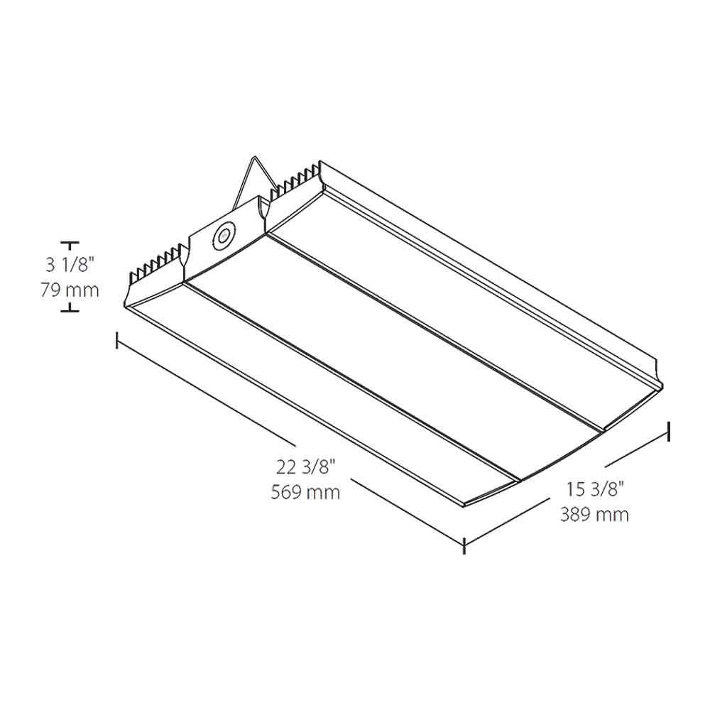 RAIL185W/D10 Lighting Y8374