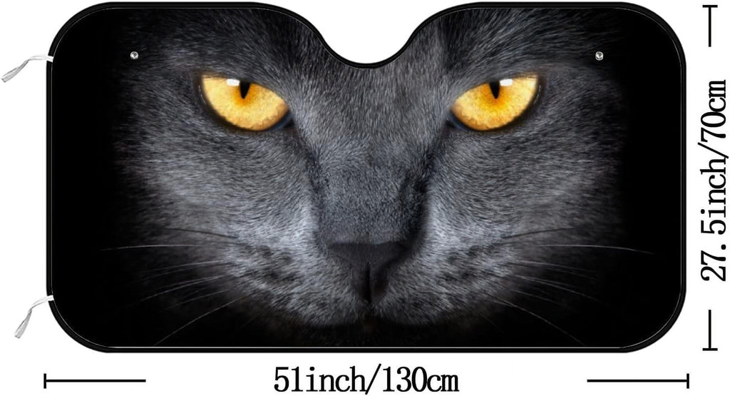 Foldable Car Windshield Sun Shade 55 x 27.5 inch T299