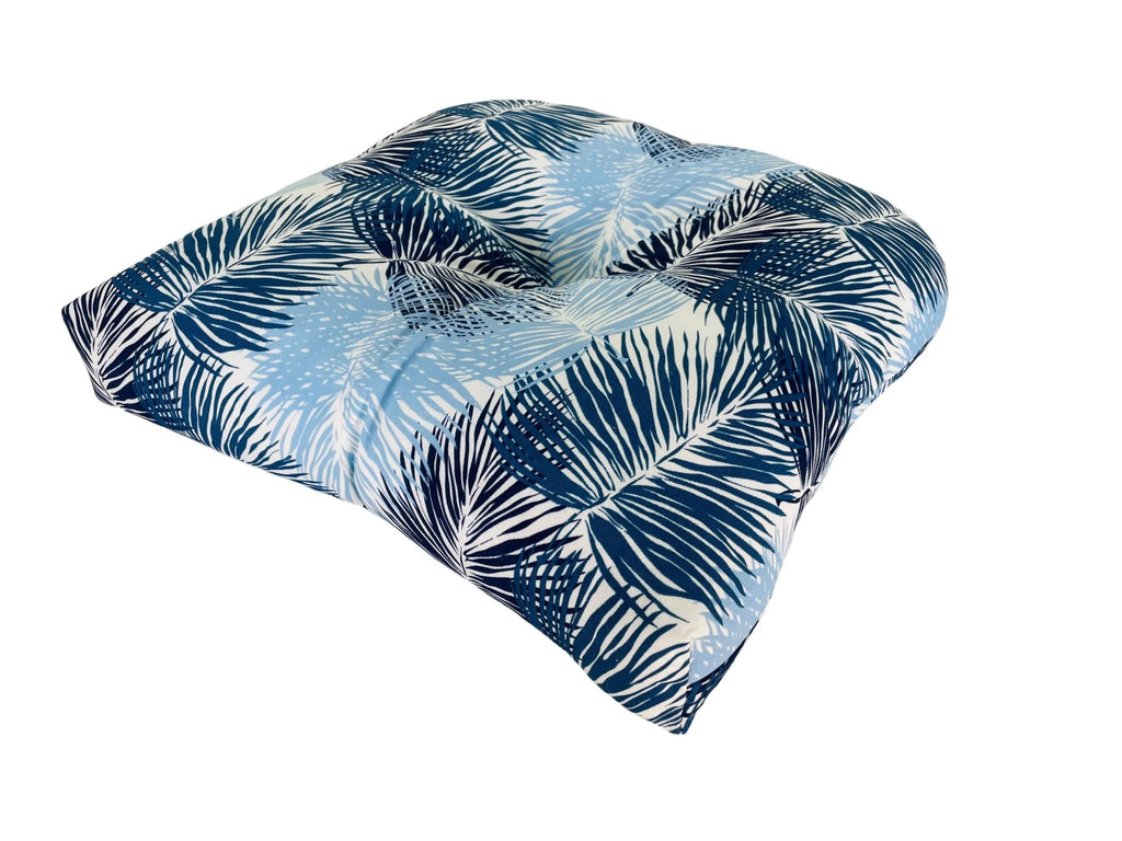 Indigo Blue Outdoor Seat Cushion Set of 2 J430290