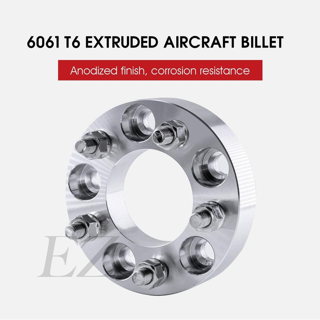 2 Wheel Adapters 5x5.5 to 5 Lug 5" Thickness 1 Inch R8217