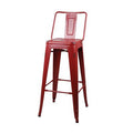 Red 30x22 Bar Stool A3829