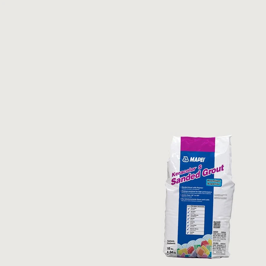Sanded Grout in White Z1323