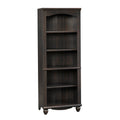 5 Shelf Bookcase in Antiqued Paint F72413