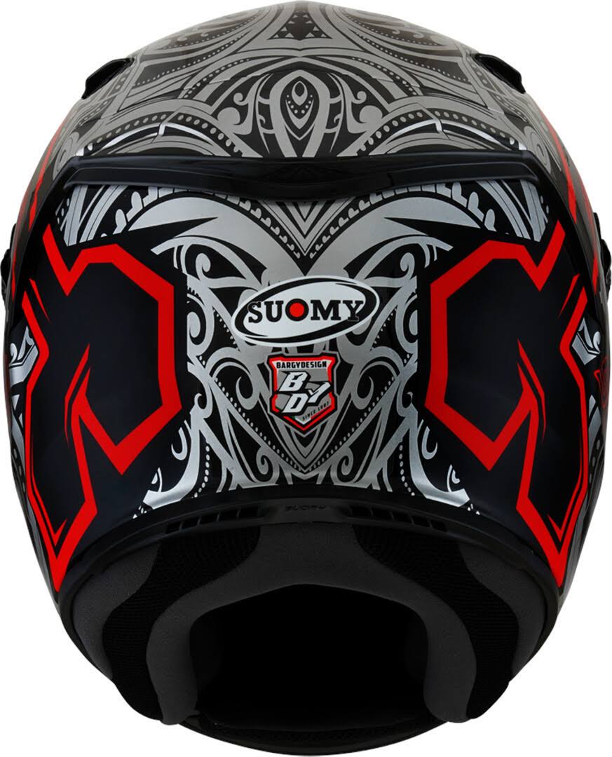 Black-Red Crossbones Helmet, Size 2XL H609