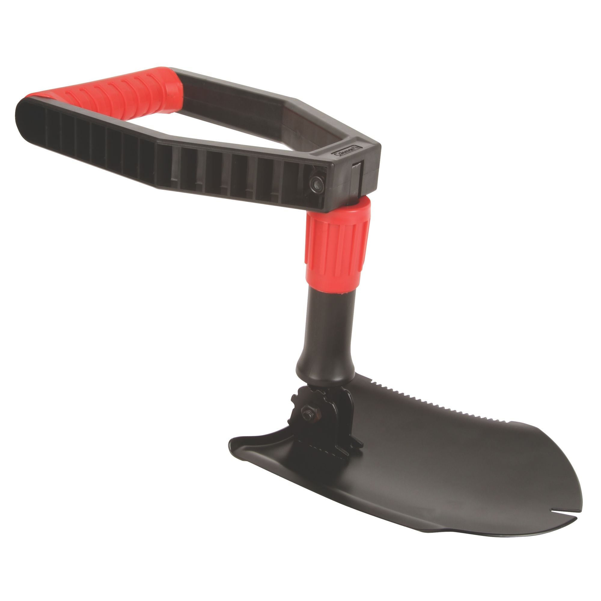 Black and Red Compact Folding Camp Shovel W469751