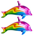 2pcs Inflatable Dolphin Toys R455233