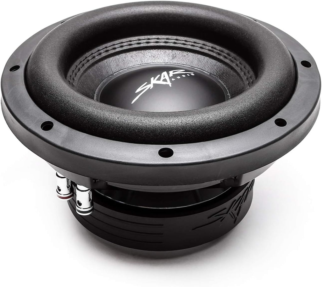8" 600W Dual 4 Ohm Shallow Mount Car Subwoofer Pack of 2 D160