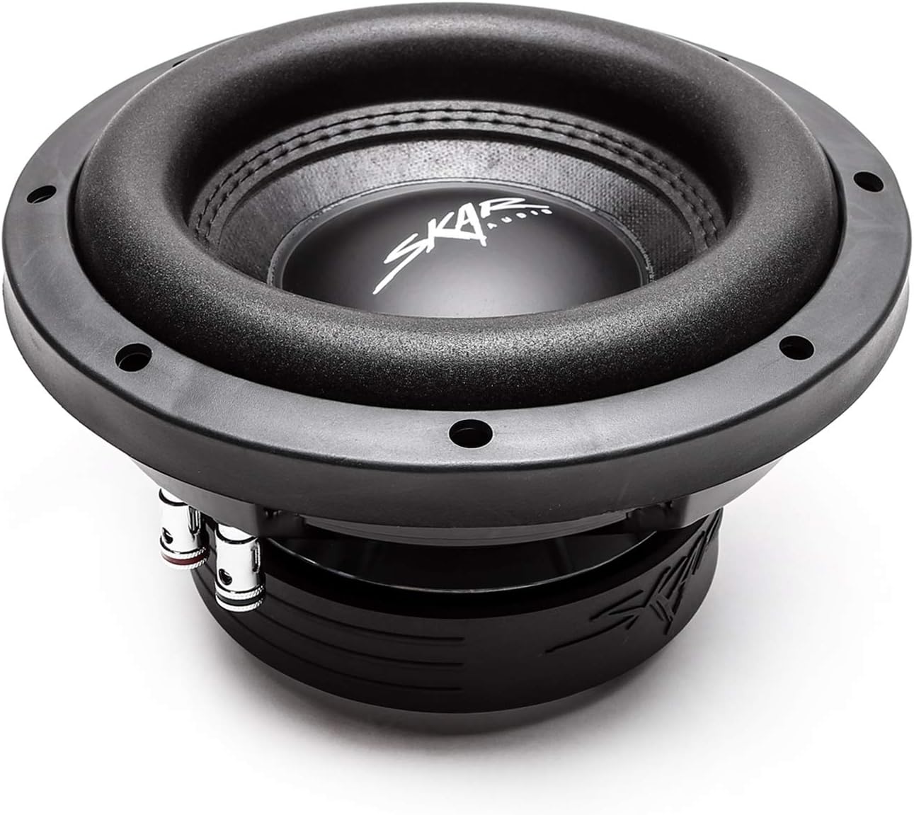 8" 600W Dual 4 Ohm Shallow Mount Car Subwoofer Pack of 2 D160