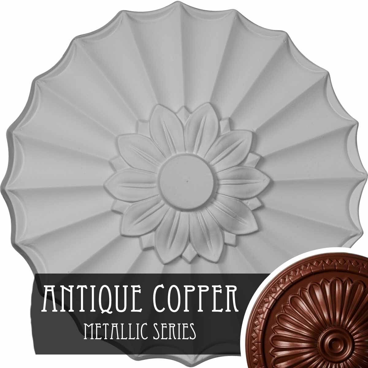 9x22OD x 1 3/8x22P Ceiling Medallion V9683