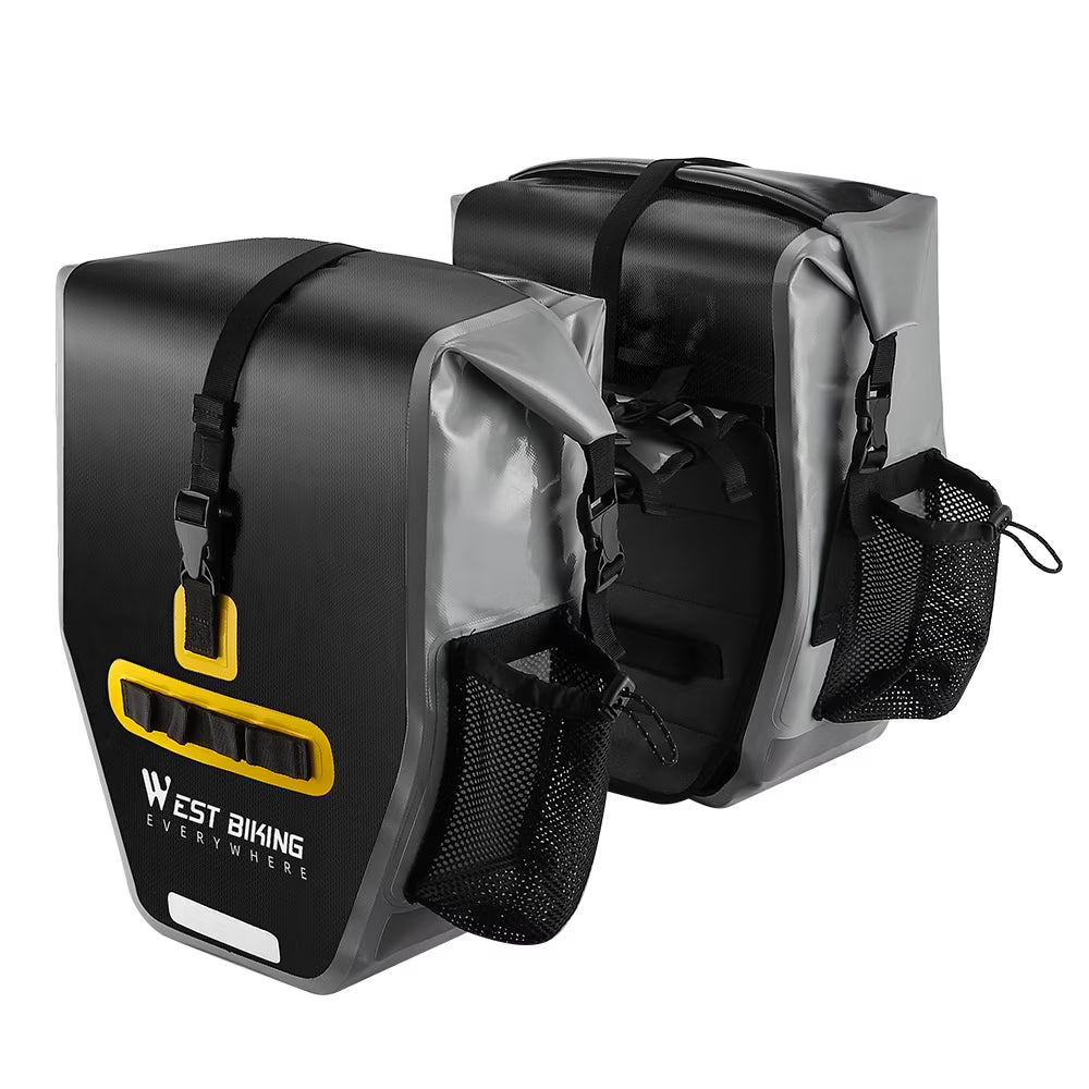 Expandable Waterproof Bike Rear Storage Bag K44496