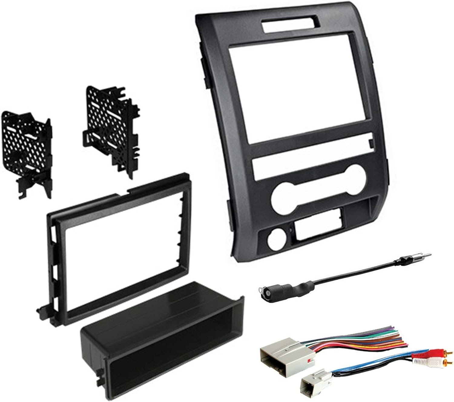 Single or Double DIN Radio Dash Kit for Ford F-150 S37917