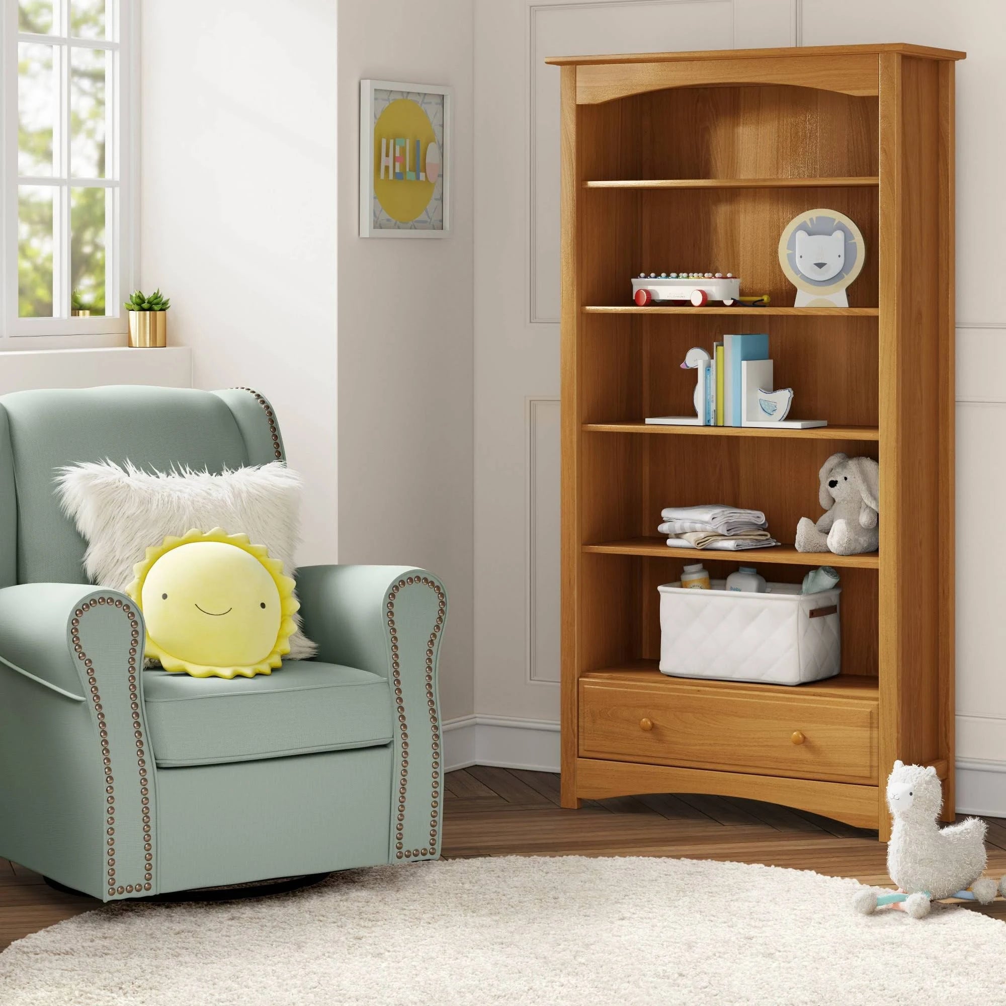 Chestnut Bookcase V83828