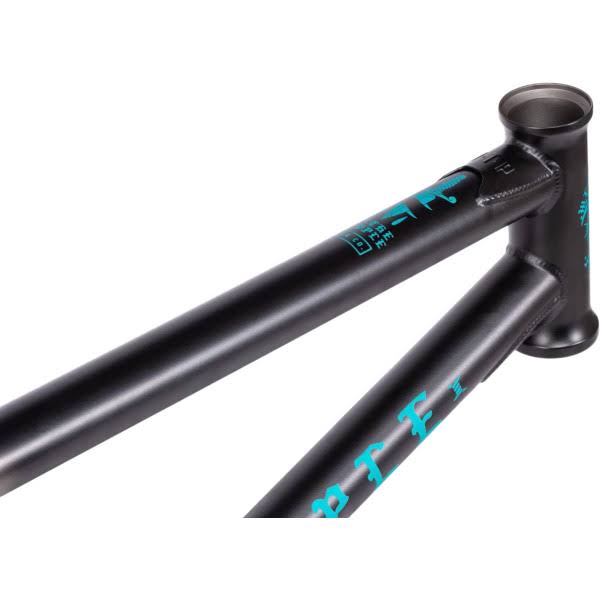 Matt Black/Raw Fade BMX Frame C864887