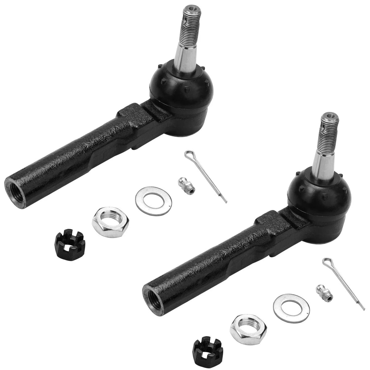 Front Struts with Coil Spring Sway Bars and Outer Tie Rods 6pc Set U29148