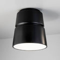 Flush Mount Light, Gloss White/Bisque P4371