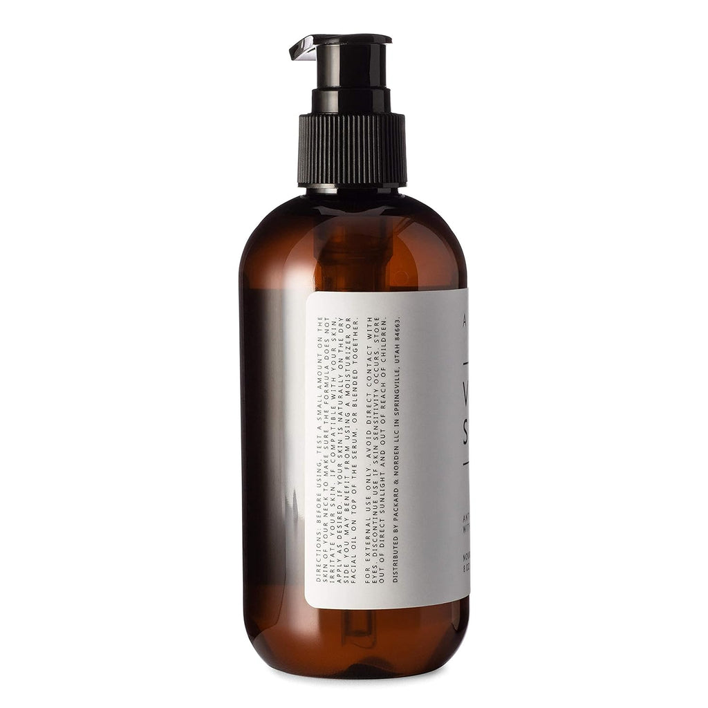 Face Serum Vitamin C with Hyaluronic Acid, 8 oz Pack of 2 J9213