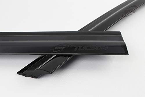 4 Pcs Window Visor Vent Guard Set Z754