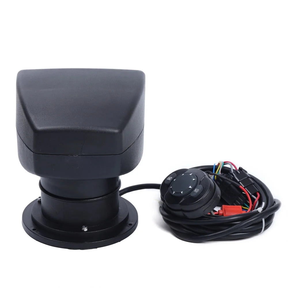 Black 100W Remote Control Boat Spotlight R508509