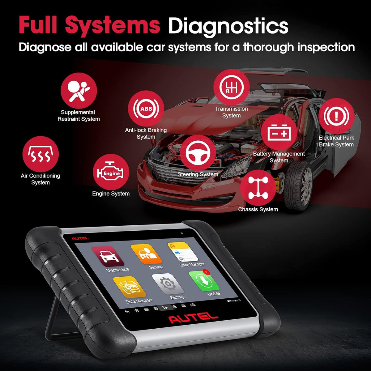 OBD2 Diagnostic Scan Tool with Bi-directional Control L223556