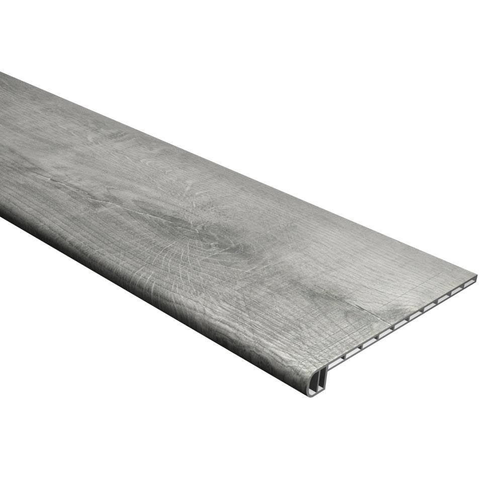 Vinyl Pro 11.5-in x 48-in Hickory Stair Tread in Gray D8649